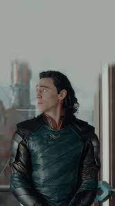 Loki smirking