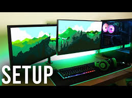 how to setup dual monitor wallpaper