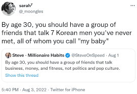 group of friends that talk 7 korean men