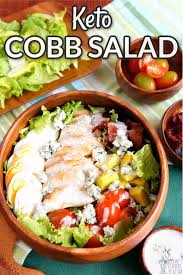 keto cobb salad recipe with en