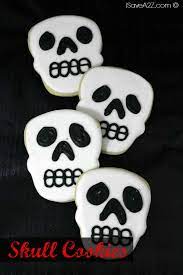 Skeleton Head Cookies gambar png