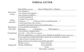 how to write a letter informal and formal english eslbuzz how to write a letter informal and formal english 3
