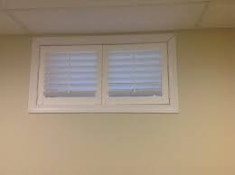 Basement Window Coverings