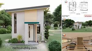 loft type house design 5x4 meters with
