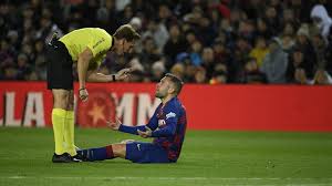 Camp nou, barcelona (spain) competition : Decisions Are Always In Favour Of Barcelona Granada Fume After Red Card Goal Com