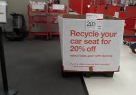 Target Car Seat Trade In Event Recycle