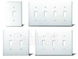 switch plug plastic wall cover plate 1