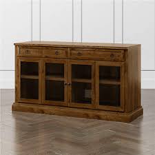Tv Stand With Storage Glass Doors