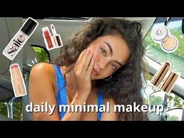 simple minimal daily makeup routine