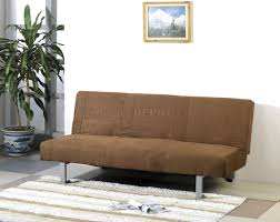 chocolate micro suede contemporary sofa