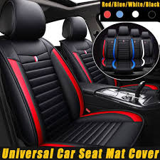 Universal Car Front Seat Mat Covers Pu