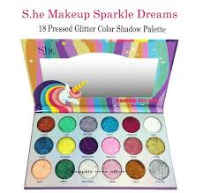 s he makeup sparkle dreams 18 color