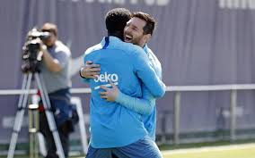 Check spelling or type a new query. Barcatimes On Twitter Who S Hugging Messi Dembouz Or Umtiti