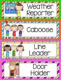 Preschool Helper Chart Clipart 6 Clipart Portal