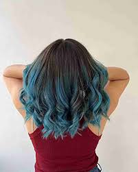blue bage hair color ideas