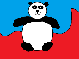 Once your paper is ready, carefully draw the picture that you are going to paint. How To Draw A Panda Using Microsoft Paint