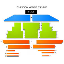 Most Popular Chinook Winds Concert Seating Chart Chinook