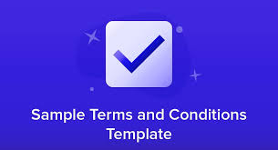 sle terms and conditions template