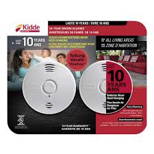 Smoke detector battery replacement fix chirping or beeping fire alarm how to change out battery on kidde firex hardwired smoke detector to stop chirping and. Kidde 10 Year Battery Worry Free Talking Smoke Alarm 2 Pack