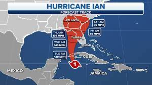 Tropical Storm Ian forecast to rapidly ...