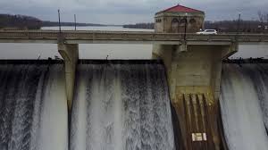 O'shaughnessy dam was highly controversial at the time it was proposed in 1906. O Shaughnessy Dam Spillway In Shawnee Hills Ohio Youtube