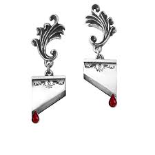 marie antoinette earrings guillotine