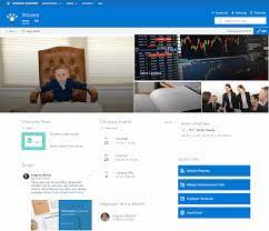 sharepoint site exles built with out