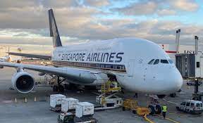 singapore airlines a380 aircraft