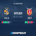 Ulsan Hyundai - Jeju United South Korea / K-League...
