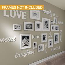 Gallery Wall 3d Quotes Gallery Wall