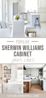 sherwin williams cabinet paint colors