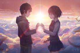 | see more about anime, couple and icon. Wallpaper Anime Couple Hd Unduh Gratis Wallpaperbetter