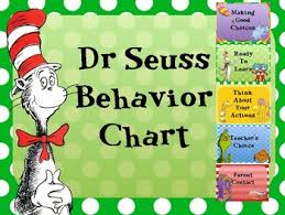 Dr Seuss Behavior Clip Chart