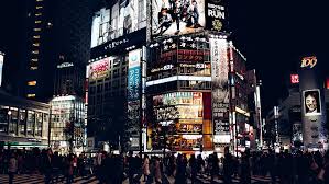 Whether you cover an entire room or a single wall, wallpaper will update your space and tie your home's look. Hd Wallpaper Street City Tokyo Japan Asia Night City Lights Crowd Wallpaper Flare
