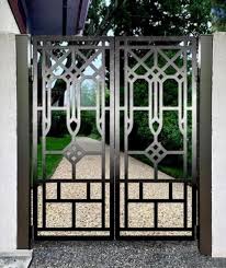 Design Metal Garden Gate