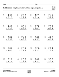 Subtraction online worksheet for second grade. 3 Digit Subtraction Regrouping Worksheet Pdf Maths Class 4 Subtraction Of 4 Digits Numbers With Regrouping Worksheet 4 Problems Are Arrangement Is Vertical And 20 Subtraction Problems Per Worksheet Daritamv