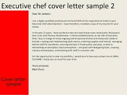 Job Application Letter for Executive Chef Pinterest