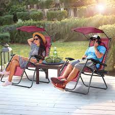 Folding Recliner Lounge Chair With