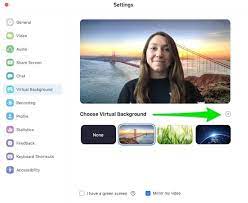 how to change your virtual zoom background