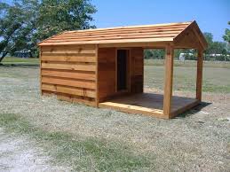 Custom Cedar Dog House With Porch
