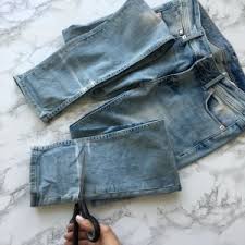 Jeans (works best with straight leg or skinny leg jeans; All About The Frayed Hem Jeans Diy Your Own Pair All Style Life