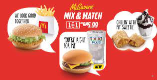 100% locally sourced and sustainable material. Mcdonald S Mcsavers Mix Match Rm5 99 All Day Except 4am 11am Breakfast Hours