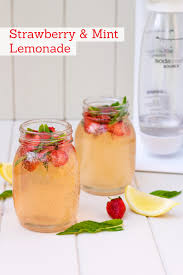 mint lemonade using sodastream