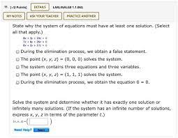 Solved Details Linear Algebra 8 1 1