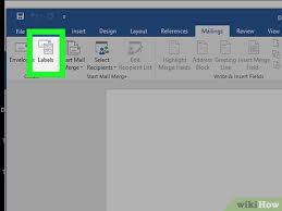 If you're going to create a full page of the same labels, create the label in position row 1, col 1. How To Create Labels In Microsoft Word With Pictures Wikihow