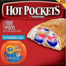 dopl3r.com - Memes - NEW RECIPE HoT POCKETS bad sandwiches TIDE PODS WITH EXTRA DETERGENT FLAVOR the forbidden fruit PeDS @NOTVIKING