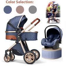 Baby Strollers With Car Seat Set 3 In 1