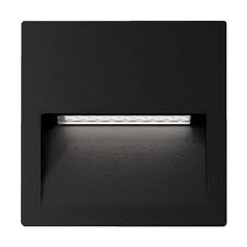 Zac 4 4w Square Recessed Led Wall Light