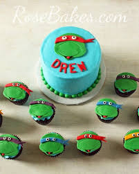 teenage mutant ninja turtles cake and