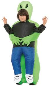 alien inflatable costume child sh21192